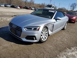 Audi A5 salvage cars for sale: 2018 Audi A5 Premium Plus