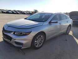 Salvage cars for sale at San Antonio, TX auction: 2018 Chevrolet Malibu LT