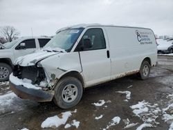 Salvage trucks for sale at Des Moines, IA auction: 2005 Chevrolet Express G1500