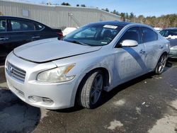 Salvage cars for sale at Exeter, RI auction: 2011 Nissan Maxima S