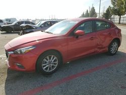 Salvage cars for sale from Copart Rancho Cucamonga, CA: 2017 Mazda 3 Sport