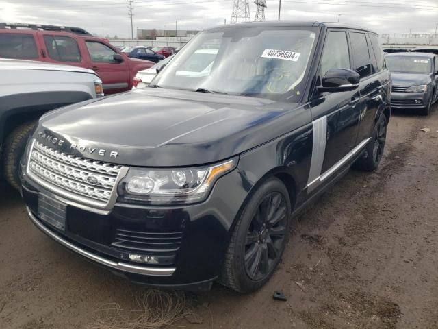 2013 Land Rover Range Rover Supercharged