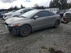 Honda Civic LX salvage cars for sale: 2006 Honda Civic LX