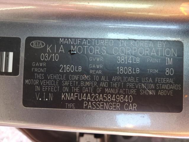 2010 KIA Forte EX