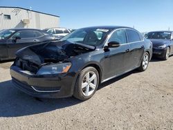 Salvage cars for sale from Copart Tucson, AZ: 2012 Volkswagen Passat SE