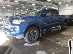 Salvage cars for sale from Copart Ham Lake, MN: 2016 Toyota Tacoma Double Cab