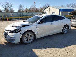 Chevrolet Malibu LS salvage cars for sale: 2020 Chevrolet Malibu LS