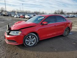 Salvage cars for sale from Copart Fort Wayne, IN: 2015 Volkswagen Jetta SE