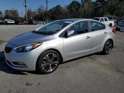 Salvage cars for sale from Copart Savannah, GA: 2014 KIA Forte EX