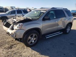 Salvage cars for sale at Kansas City, KS auction: 2012 GMC Acadia SLE