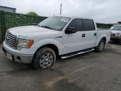 Salvage trucks for sale at Orlando, FL auction: 2012 Ford F150 Supercrew