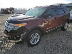 Salvage cars for sale at Wayland, MI auction: 2015 Ford Explorer XLT