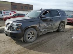 Salvage cars for sale from Copart Kansas City, KS: 2018 Chevrolet Tahoe K1500 LS