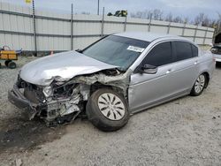 Salvage cars for sale at Lumberton, NC auction: 2009 Honda Accord LX