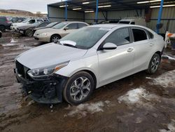 Salvage cars for sale at Colorado Springs, CO auction: 2021 KIA Forte FE