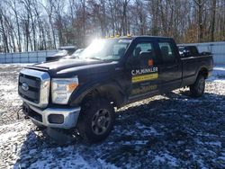 Salvage trucks for sale at West Warren, MA auction: 2016 Ford F350 Super Duty