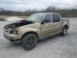 Salvage cars for sale from Copart Cartersville, GA: 2001 Ford Explorer Sport Trac