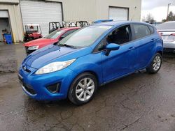 Vehiculos salvage en venta de Copart Woodburn, OR: 2011 Ford Fiesta SE