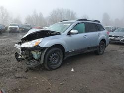 Salvage cars for sale from Copart Portland, OR: 2012 Subaru Outback 2.5I Premium