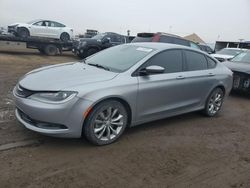 Chrysler 200 S salvage cars for sale: 2015 Chrysler 200 S