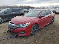 Honda Accord Sport salvage cars for sale: 2016 Honda Accord Sport