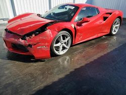 Ferrari Vehiculos salvage en venta: 2018 Ferrari 488 Spider