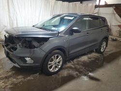 Salvage cars for sale from Copart Ebensburg, PA: 2017 Ford Escape SE