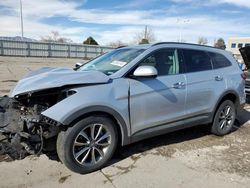 Salvage cars for sale at Littleton, CO auction: 2019 Hyundai Santa FE XL SE