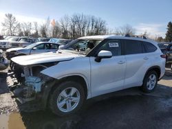 Salvage cars for sale at Portland, OR auction: 2023 Toyota Highlander L