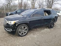 Salvage cars for sale from Copart Cicero, IN: 2017 GMC Acadia Denali