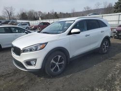 Salvage cars for sale from Copart Grantville, PA: 2016 KIA Sorento EX
