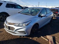 Chevrolet Cruze ls salvage cars for sale: 2018 Chevrolet Cruze LS