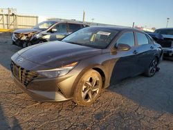 Salvage cars for sale at Dyer, IN auction: 2023 Hyundai Elantra SEL
