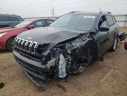 Salvage cars for sale from Copart Elgin, IL: 2016 Jeep Cherokee Latitude
