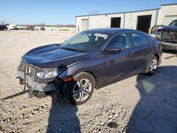 Salvage cars for sale from Copart Kansas City, KS: 2018 Honda Civic LX