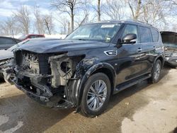 Infiniti salvage cars for sale: 2018 Infiniti QX80 Base