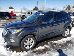 Salvage cars for sale from Copart Littleton, CO: 2018 Ford Escape SE