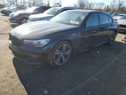 BMW salvage cars for sale: 2018 BMW 740 XI