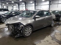 Salvage cars for sale from Copart Ham Lake, MN: 2018 Toyota Corolla L