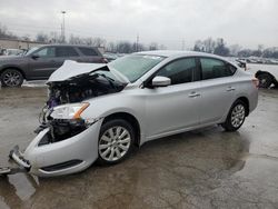 Salvage cars for sale from Copart Fort Wayne, IN: 2015 Nissan Sentra S