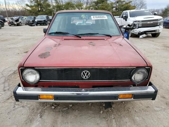 1982 Volkswagen Rabbit Deluxe