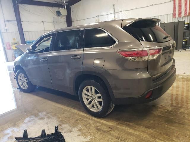 2016 Toyota Highlander LE