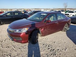 Honda salvage cars for sale: 2017 Honda Accord LX