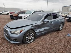 Infiniti Q50 Base salvage cars for sale: 2015 Infiniti Q50 Base