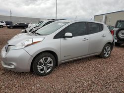 Vehiculos salvage en venta de Copart Phoenix, AZ: 2016 Nissan Leaf S