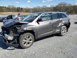 Salvage cars for sale at Cartersville, GA auction: 2015 Toyota Highlander LE