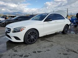 Salvage cars for sale at Sun Valley, CA auction: 2019 Mercedes-Benz C300