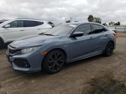 Salvage cars for sale from Copart San Diego, CA: 2018 Honda Civic Sport