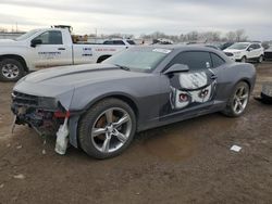 Salvage cars for sale at Kansas City, KS auction: 2012 Chevrolet Camaro LS