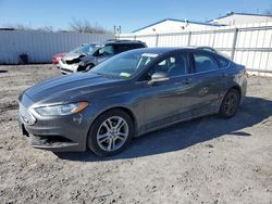 Salvage cars for sale from Copart Albany, NY: 2018 Ford Fusion SE